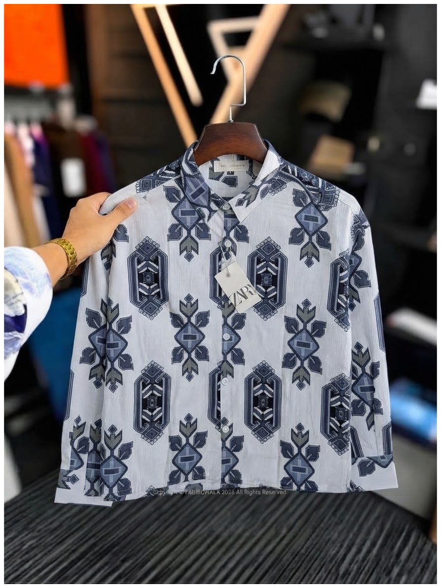চায়না ফেবরিক্স Boxy Fit shirt